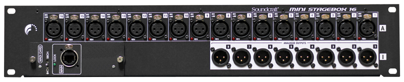 SOUNDCRAFT MINI STAGEBOX 16i