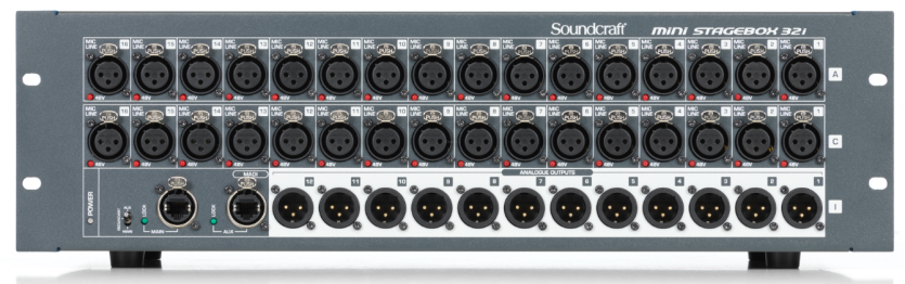 SOUNDCRAFT MINI STAGEBOX 32i