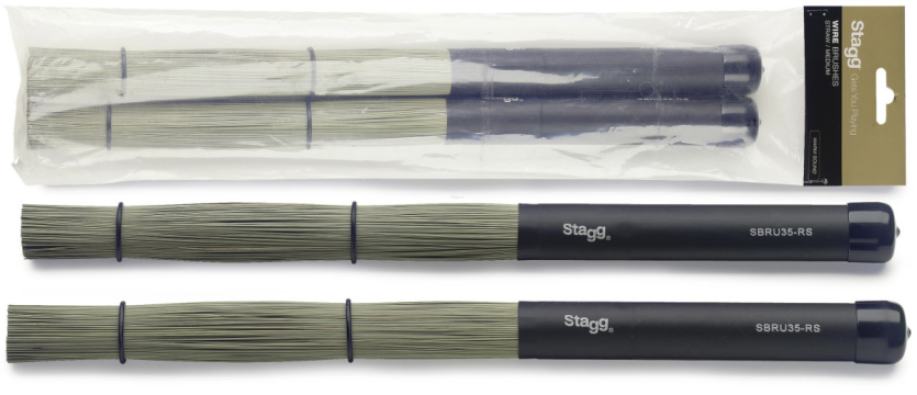 STAGG SBRU35-RS MIOTEŁKI PERKUSYJNE