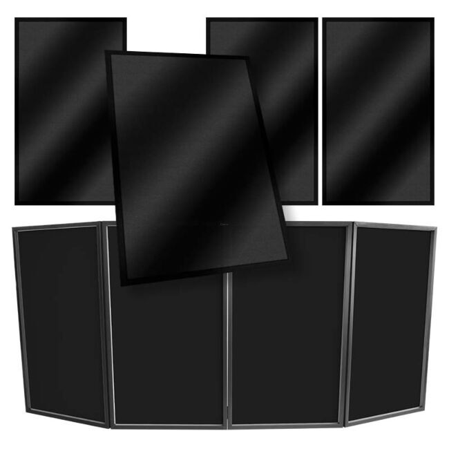 STAND4ME DJ PARAWAN LYCRA MATERIAŁ CZARNY OSŁONA