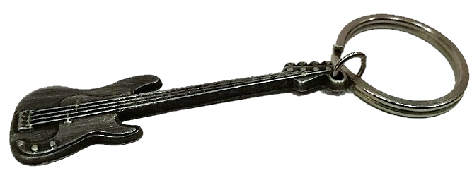 ZEBRA MUSIC BRELOCZEK DO KLUCZY GITARA BASOWA TYPU PRECISION BR05 BRELOK