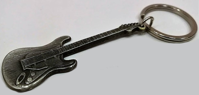 ZEBRA MUSIC BRELOCZEK DO KLUCZY GITARA ELEKTRYCZNA TYPU STRATOCASTER BR03 BRELOK