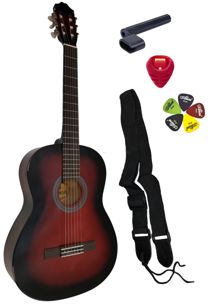 GRANADA CLASSIC 4/4 WRDS GITARA KLASYCZNA ZESTAW