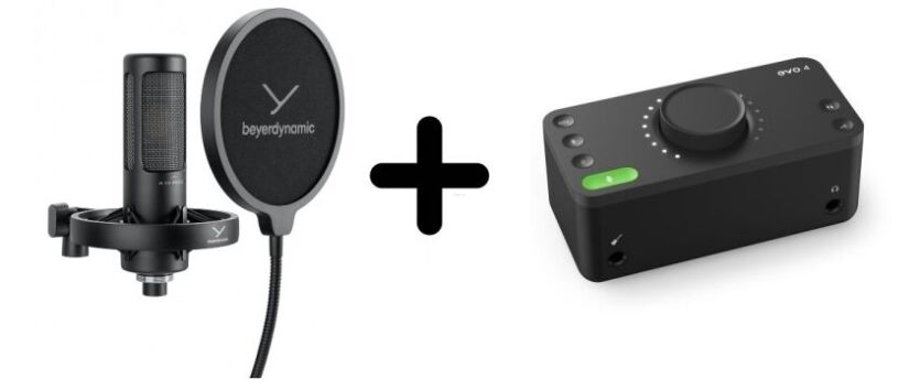 BEYERDYNAMIC M90 PRO X + AUDIENT EVO4