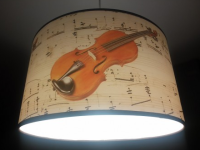 ZEBRA MUSIC LAMPA ZE SKRZYPCAMI L04