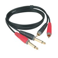 KLOTZ AT-CJ0200 KABEL 2m 2xJACK/2xRCA