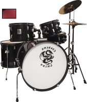 DRAGON S DRUMS DD45251T RED WINE