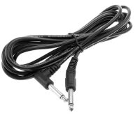 EVER PLAY A047B KABEL GITAROWY 3m PRZEWÓD INSTRUMENTALNY JACK PROSTY KĄTOWY