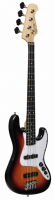 EVER PLAY JB 3/4 SB/WH SUNBURST GITARA BASOWA ZESTAW
