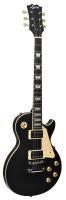 EVER PLAY LP-200 SBK CZARNA MAT GITARA ELEKTRYCZNA ZESTAW