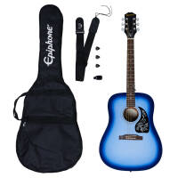 EPIPHONE STARLING ACOUSTIC GUITAR PLAYER PACK STARLIGHT BLUE