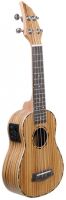 FLYCAT C40S EQ UKULELE SOPRANOWE ZEBRANO Z ELEKTRONIKĄ