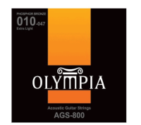 OLYMPIA AGS 800 STRUNY DO GITARY AKUSTYCZNEJ 10-47 P.B.