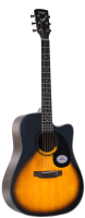 SAGA SF600C SB GITARA AKUSTYCZNA