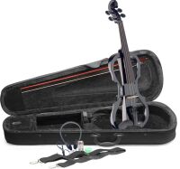 STAGG EVN X 4/4 BK CZARNE SKRZYPCE ELEKTRYCZNE