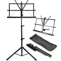 SUPRIMO D1 STATYW STOJAK PULPIT DO NUT REGULOWANY SKŁADANY POKROWIEC ZESTAW 65-130 CM DO 12 KG