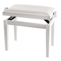 GEWA ŁAWA PIANINOWA BIAŁA MAT DELUXE 130020