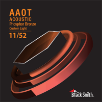 BlackSmith AABR-1152 Custom Light - struny do gitary akustycznej 3-pak