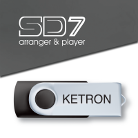 Ketron Pendrive 2016 SD7 Style Upgrade v17 - pendrive z dodatkowymi stylami