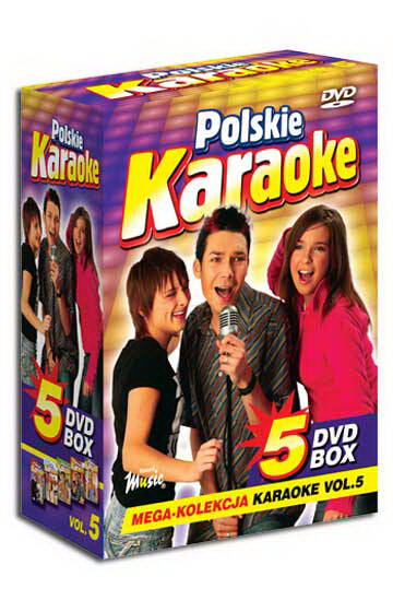 Dvd Polskie Karaoke Vol 5 Box