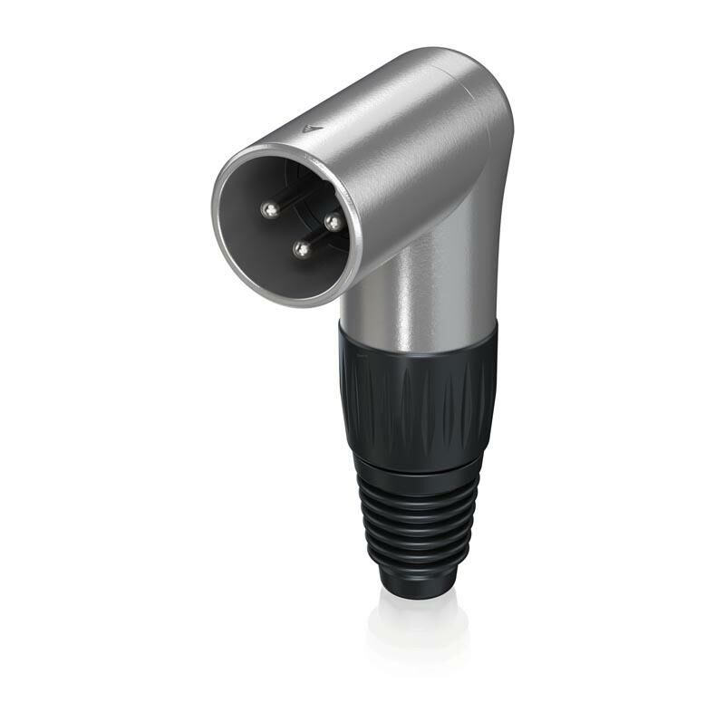 Behringer X3MR-SR XLR kątowy 3-pin męski, srebrny