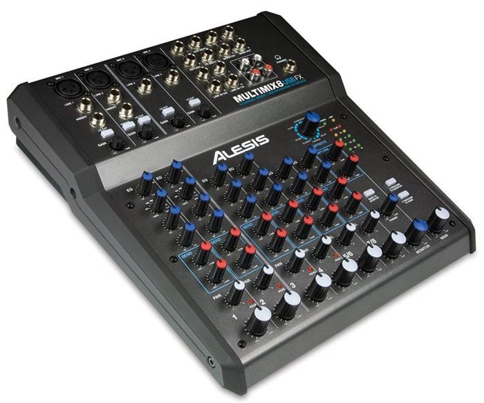 ALESIS MULTIMIX 8 USB FX MIKSER