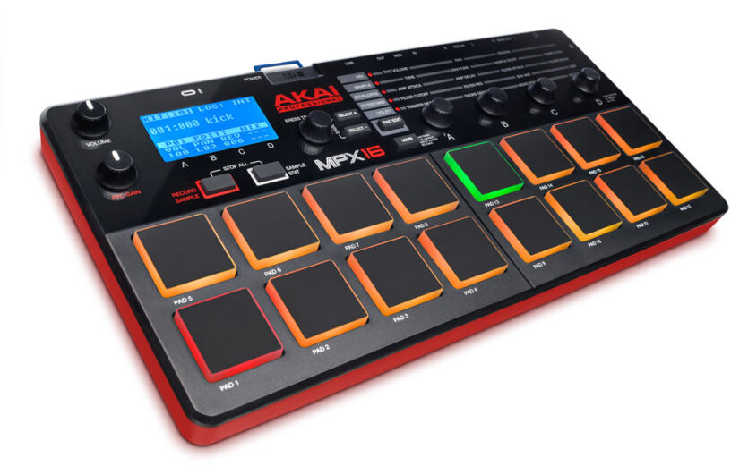 AKAI MPX16 SAMPLER