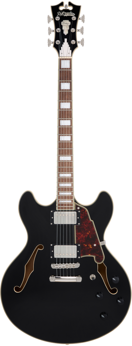 D'Angelico Premier DC Solid Black - gitara elektryczna