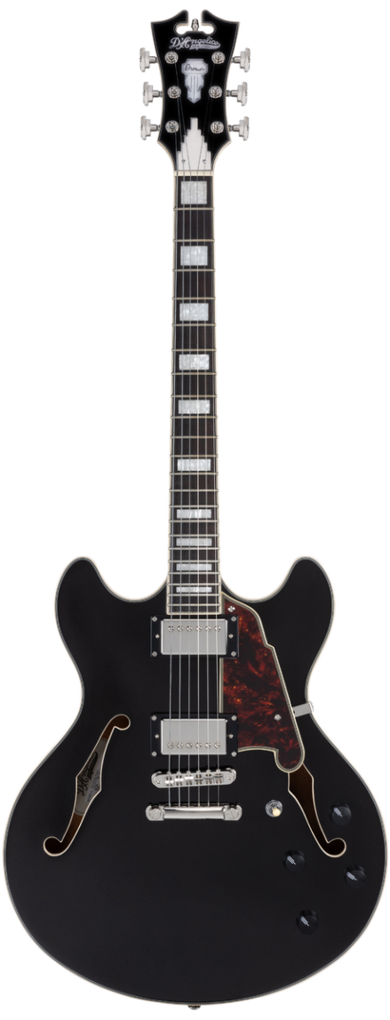 D'angelico Premier DC Black Flake - gitara elektryczna