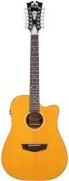 D'angelico Premier Bowery 12 LS Vintage Natural - gitara elektroakustyczna 12-strunowa