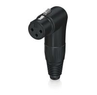 Behringer X3FR-BK XLR kątowy 3-pin żeński, czarny