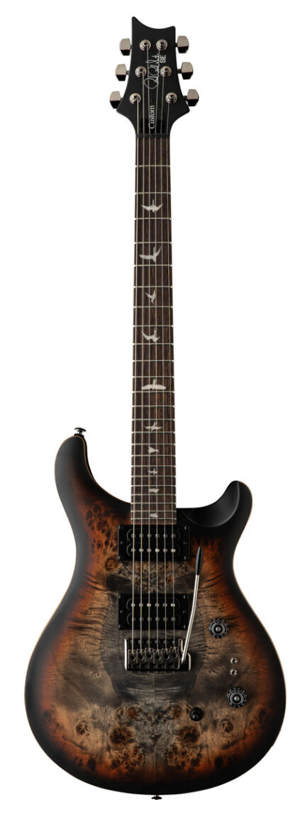 PRS SE CU 24-08 Poplar Burl Charcoal Cherry Midnight Burst Limited Edition - gitara elektryczna