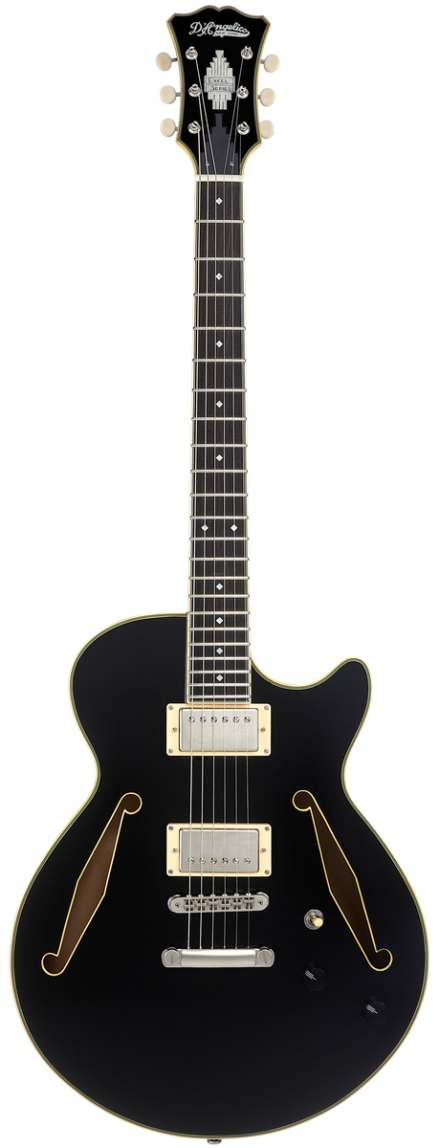 D'Angelico Excel SS Tour Solid Black - gitara elektryczna