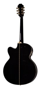 EPIPHONE J-200EC STUDIO SOLID TOP FISHMAN SONITONE BK BLACK - 2