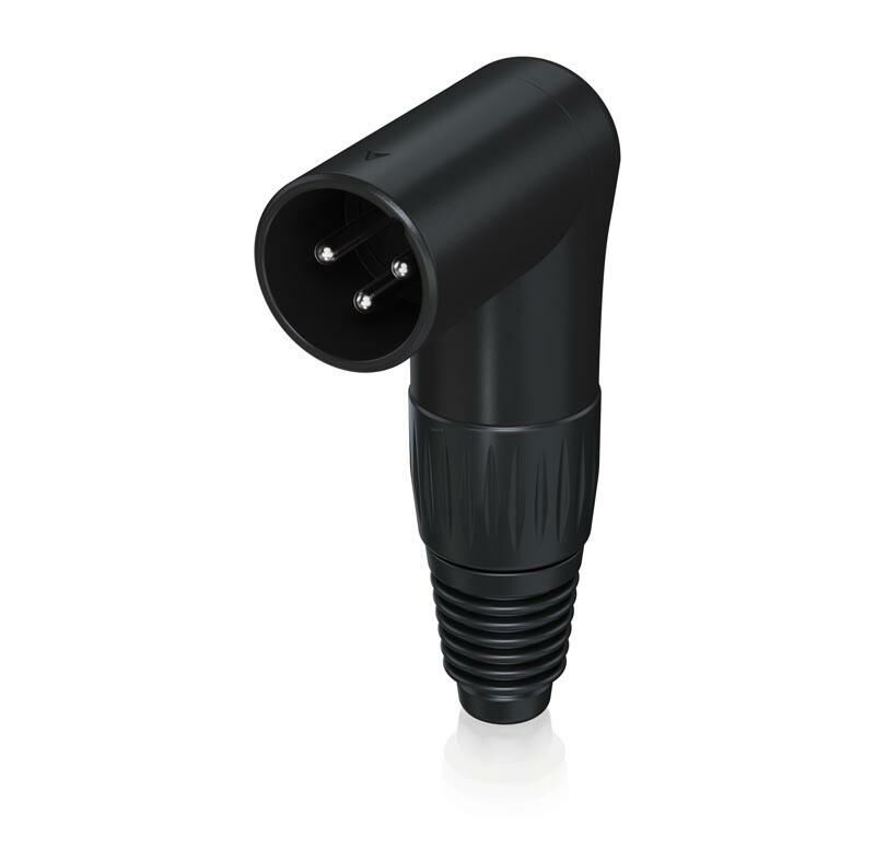 Behringer X3MR-BK XLR kątowy 3-pin męski, czarny