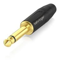 Behringer 4MG-BK Jack Mono 6,3 mm czarny/złoty