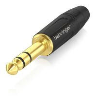 Behringer 4SG-BK Jack Stereo 6,3 mm czarny/złoty