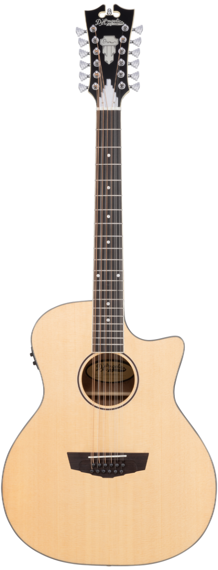 D'angelico Premier Fulton 12 LS Natural - gitara elektryczna