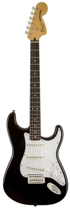 SQUIER VINTAGE MODIFIED STRATOCASTER RW BLK