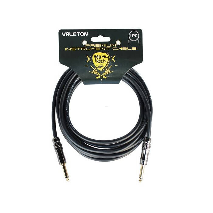 Valeton VGC-3BK - kabel instrumentalny 3m
