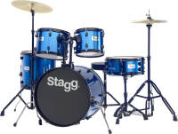 Stagg TIM120B BL - akustyczny zestaw perkusyjny