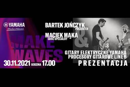 Prezentacja marki Yamaha oraz Line 6 z Bartkiem Jończykiem i Maćkiem Mąką już 30 listopada w sklepie muzycznym Demo!