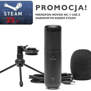 PROMOCJA: Legendarny mikrofon NOVOX NC-1 z darmowym kodem Steam