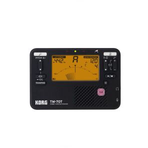 KORG TM-70T BK – kieszonkowy trener intonacji i rytmu dla wymagających muzyków