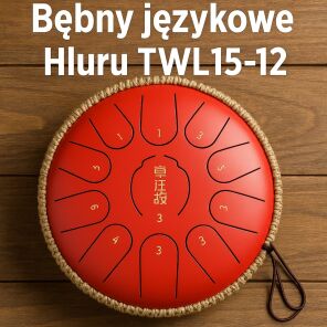 Dźwięk, który koi. Charakter, który inspiruje. Seria bębnów językowych Hluru TWL15-12